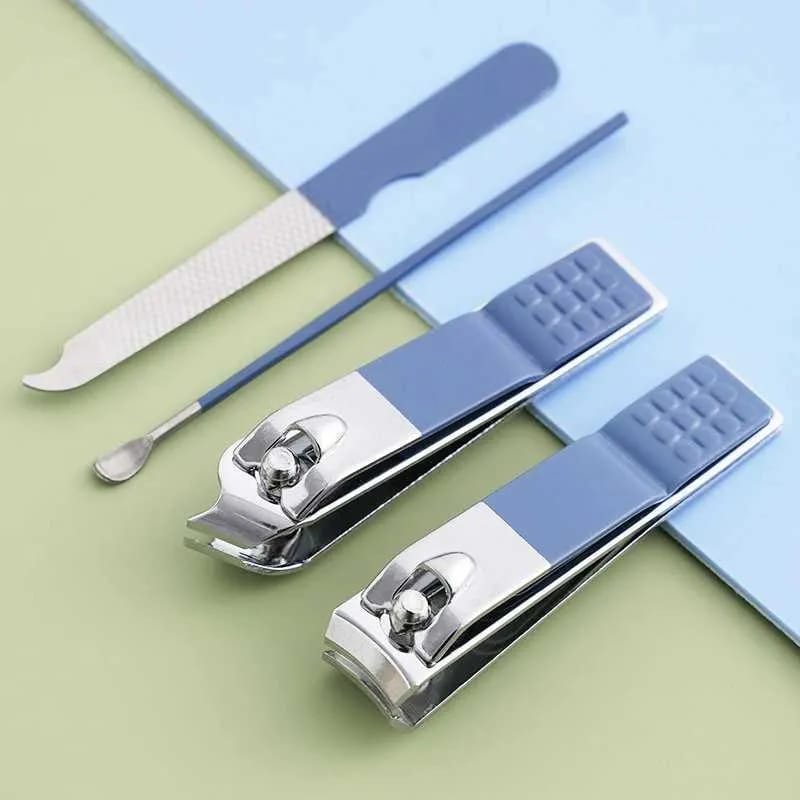 Stainless Steel Nail Clipper Cutter Set 4pcs