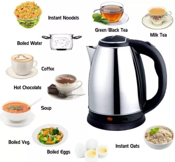 Panasonics Electric Kettle (2.0 Ltr) Hot Water Kettle Elegant Design Premium Quality