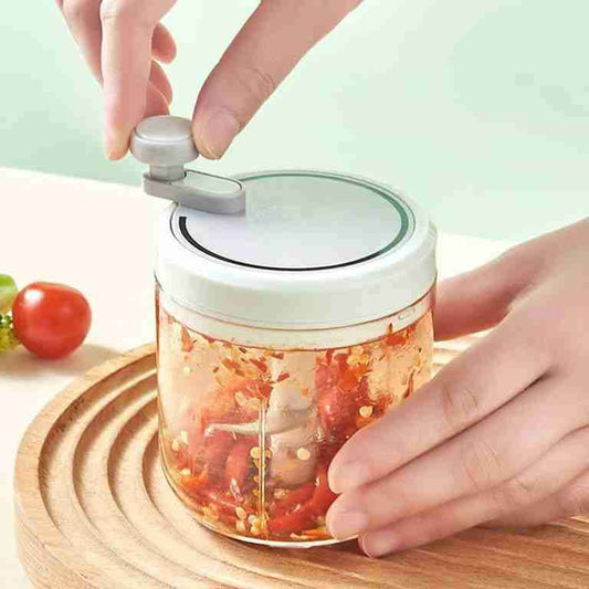 New 400ml 3Blades Handy Vegetable Chopper