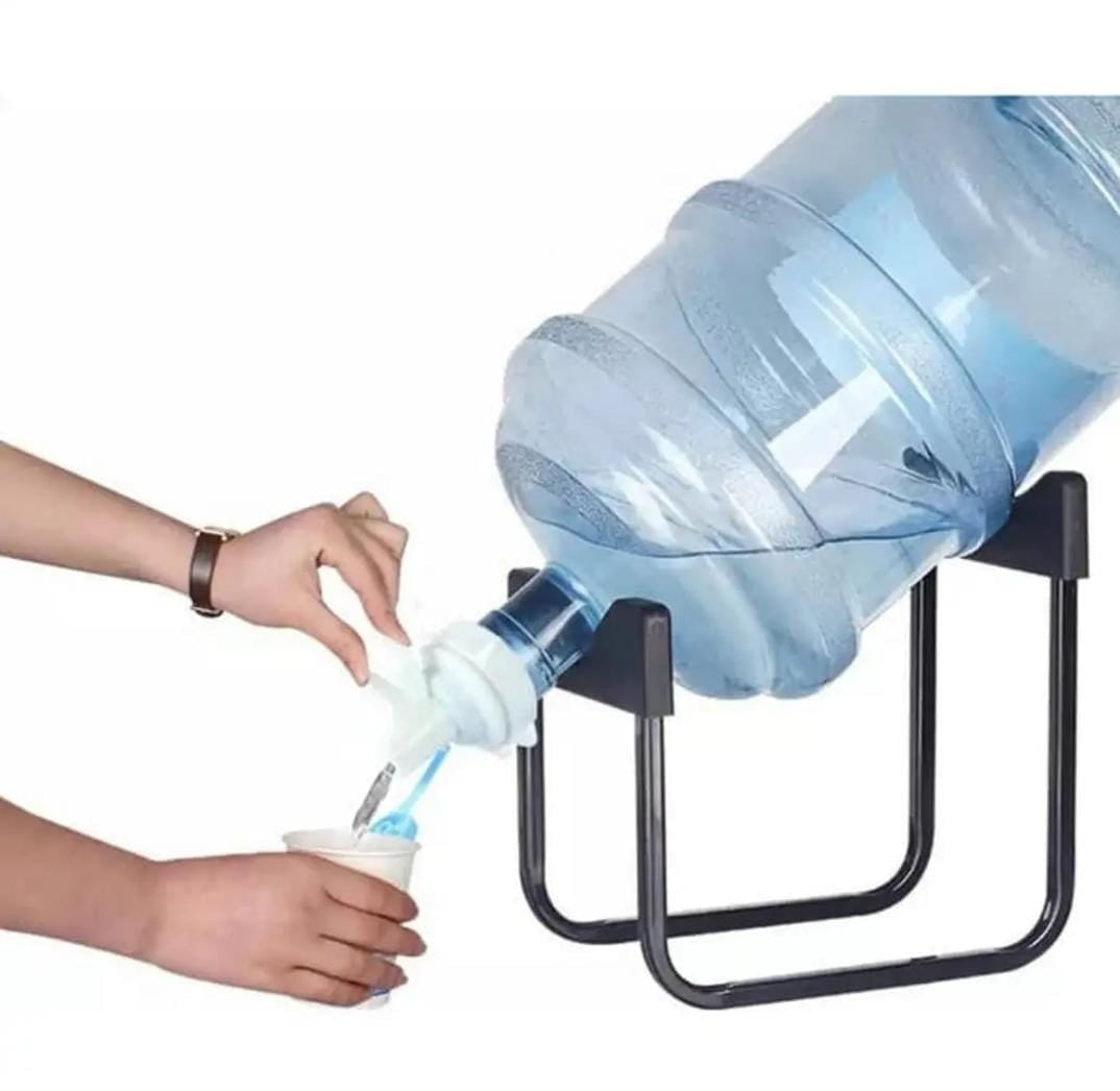 METAL STAND 19L WATER BOTTLE WITH WATER TAP
*With NOZZLE*