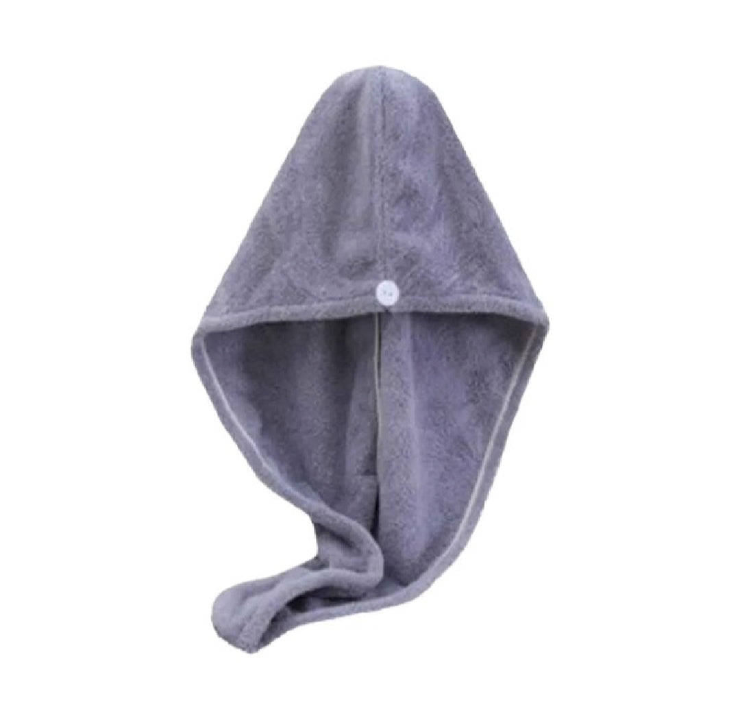 1pc Microfiber Hair Towel Fast Drying Dryer Towel Women Wrap Head Absorption Water Bath Hat