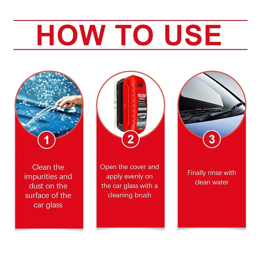 Windshield Oil Film Remover