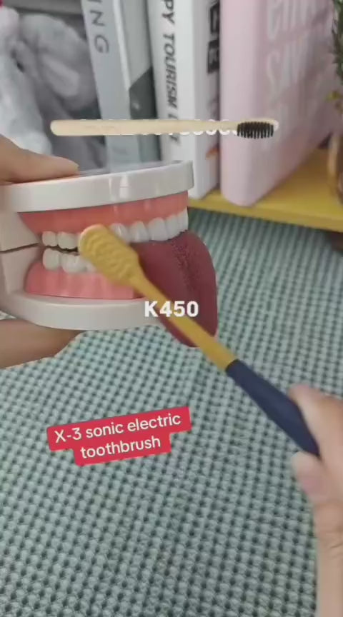 Ultrasonic Sonic Electric Toothbrush USB Charging Rechargeable Total Washable Electronic Whitening Teeth Brush for Oral Care