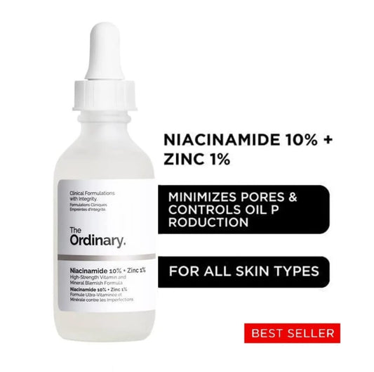 Facial Treatment Hyaluronic Acid & Niacinamide Serum - Brightens, Hydrates, Reduces Skin Blemishes, Vegan, Paraben-Free, Cruelty-Free, 30ml