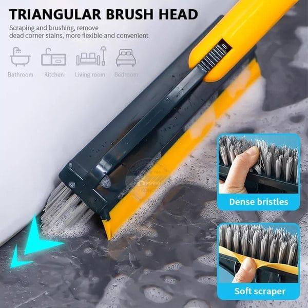3in1 Wiper Brush Bathroom Corner Broom