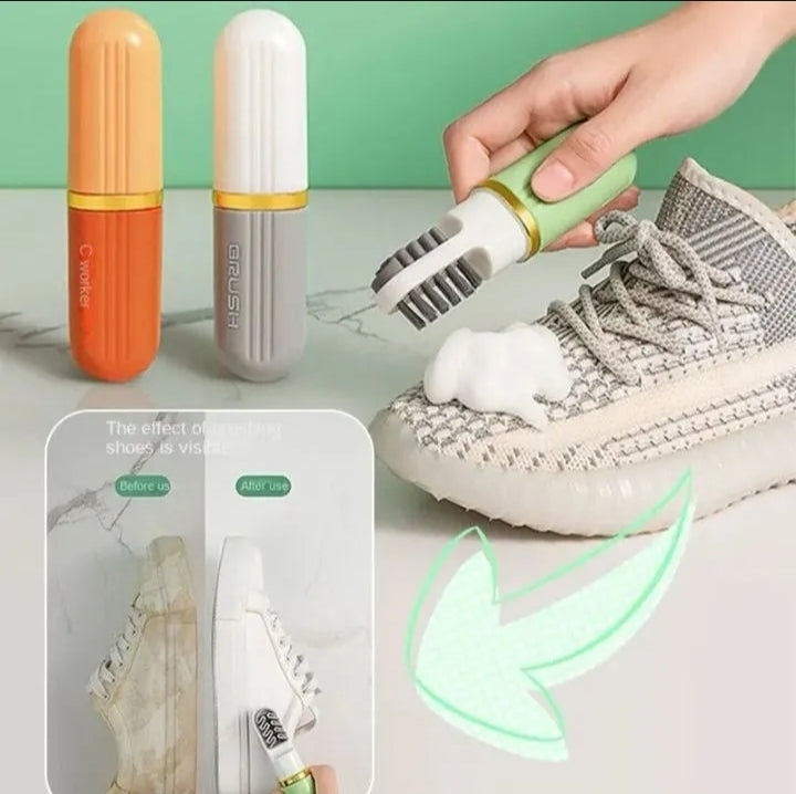 3in1 new shoe cleaning brush with spray