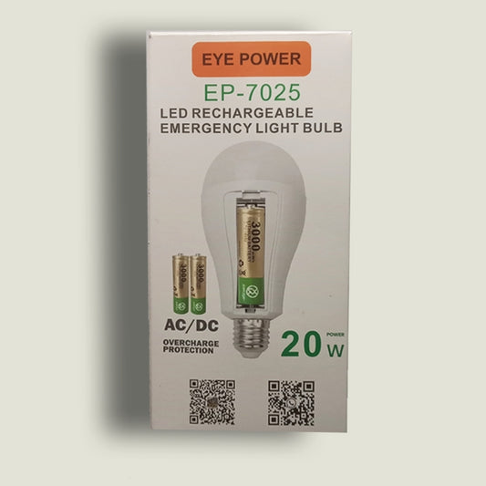 LED Rechargeable Emergency Light Bulb