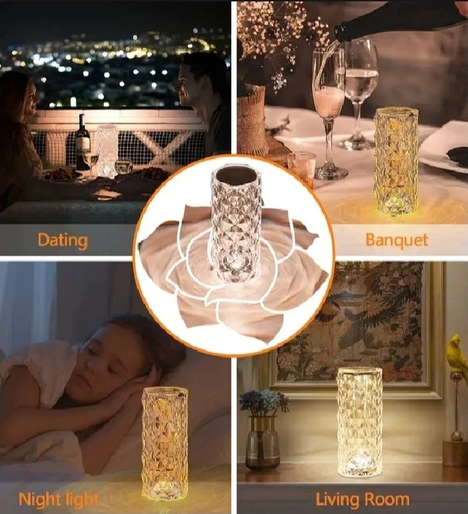 Rose Diamond Lamp