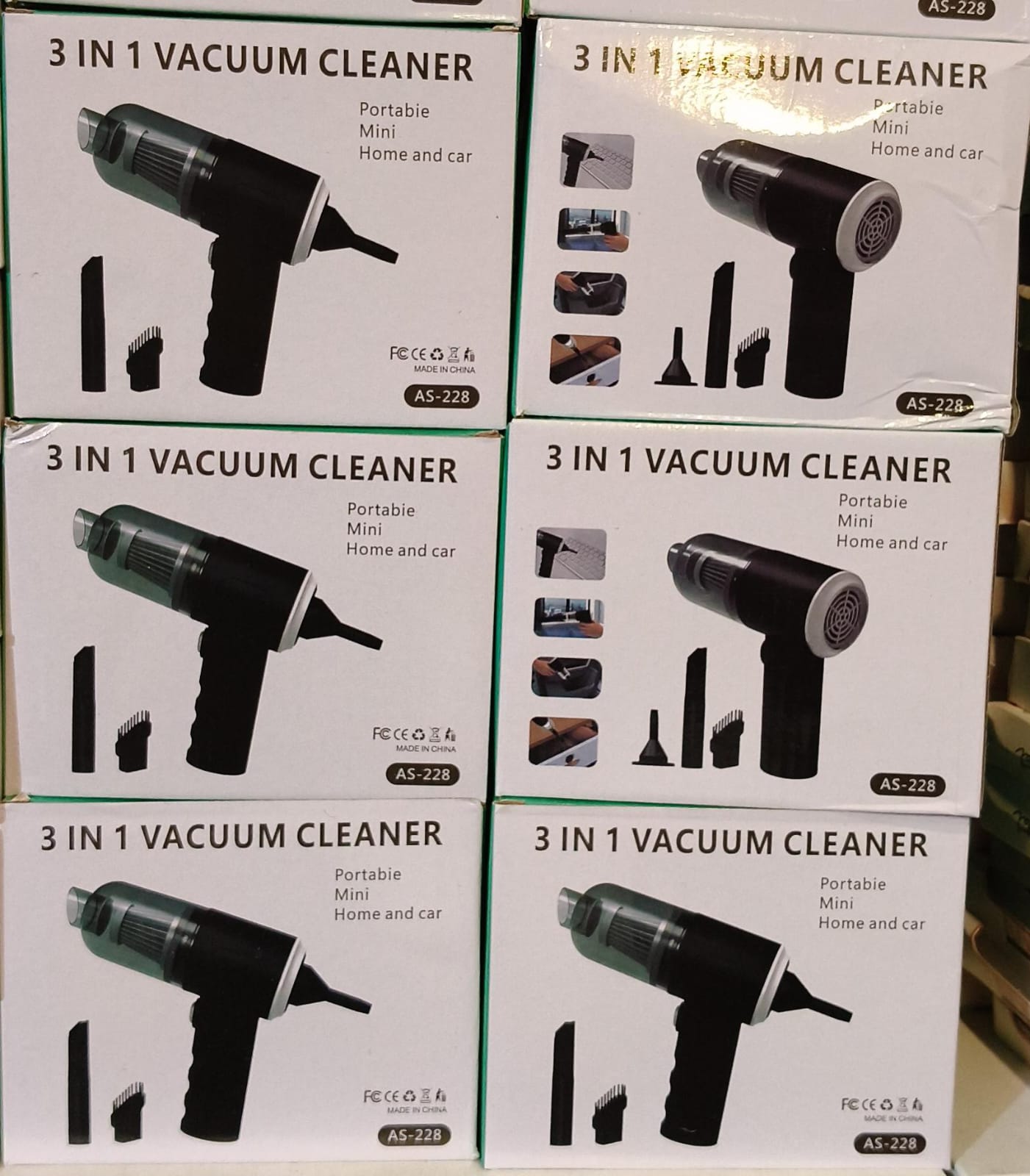 3 in 1 Handheld Vacuum Car Cleaner