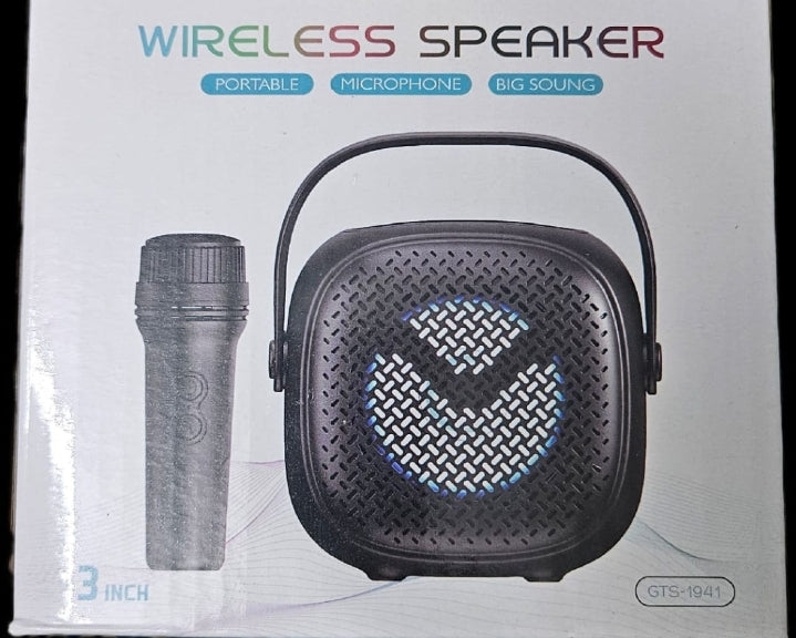 WIRELESS SPEAKER PORTABLE MICROPHONE