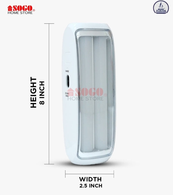 فانوس إضاءة طوارئ LED قابل لإعادة الشحن سوجو (JPN-391)