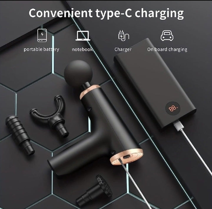Electric Massager Mini Fascial Gun Body Muscle Massager