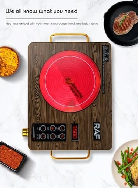 RAF Infrared Cooker & Hot Plate & Electric Stove with Large Fire Power – 3500w