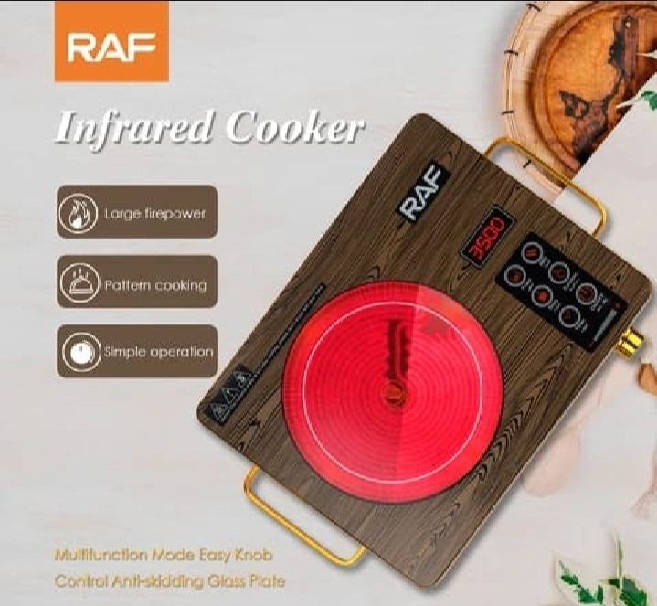 RAF Infrared Cooker & Hot Plate & Electric Stove with Large Fire Power – 3500w
