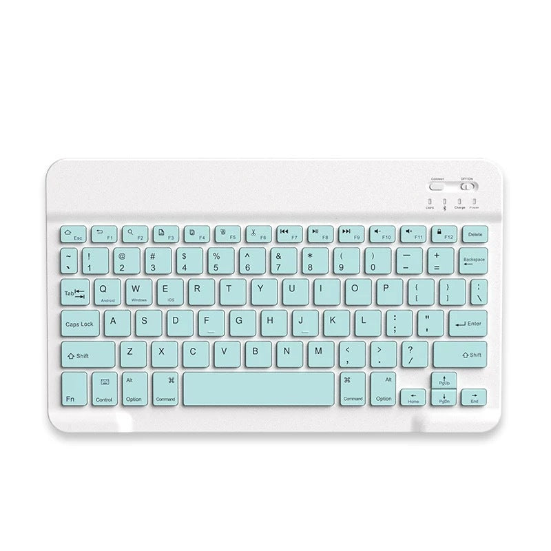 For Tablet PC Bluetooth Keyboard Android Apple Universal Mobile Wireless Bluetooth Backlit Keyboard Mouse Set