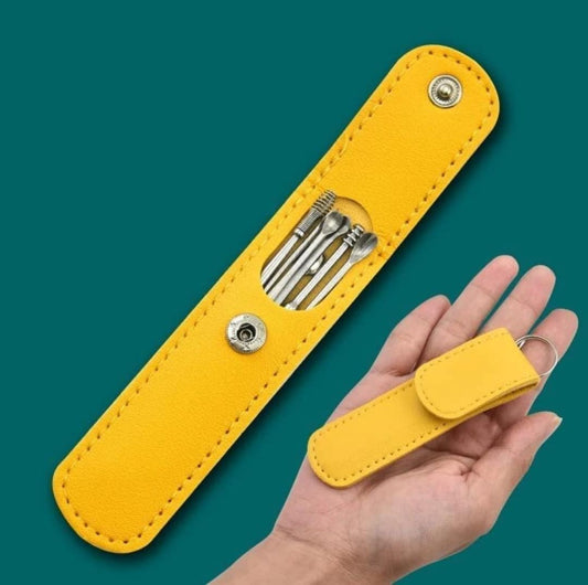 Ear Wax Cleaner Ear Curette Set Safe Ear Wax Cleaning Kit
Ear Pick Tools 6 Pcs