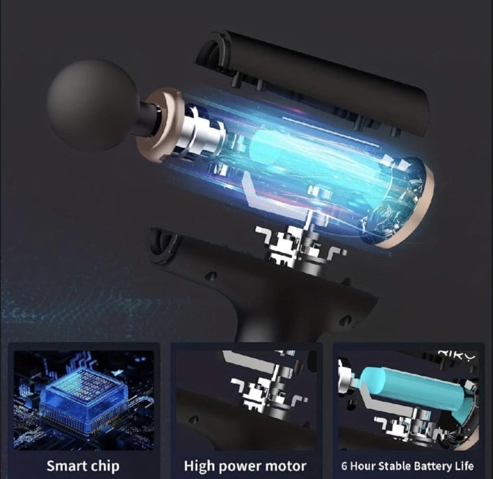 Electric Massager Mini Fascial Gun Body Muscle Massager
