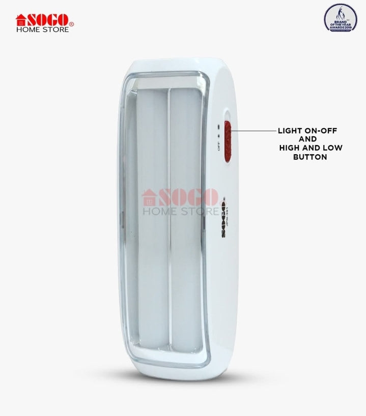 فانوس إضاءة طوارئ LED قابل لإعادة الشحن سوجو (JPN-391)