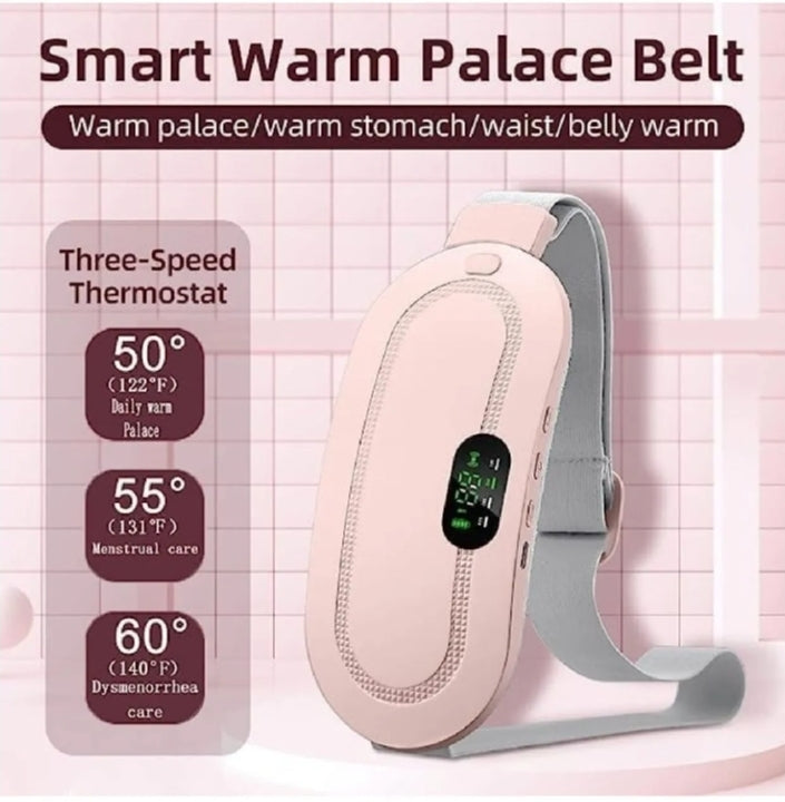 Menstrual Heating Pad, Period Cramp Relief Belt, Heated Belly Belt