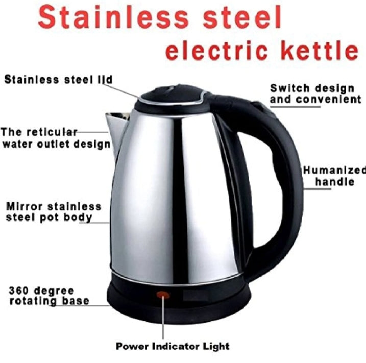 Panasonics Electric Kettle (2.0 Ltr) Hot Water Kettle Elegant Design Premium Quality