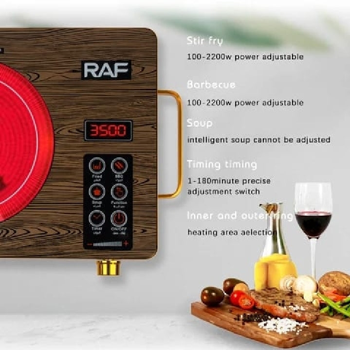 RAF Infrared Cooker & Hot Plate & Electric Stove with Large Fire Power – 3500w