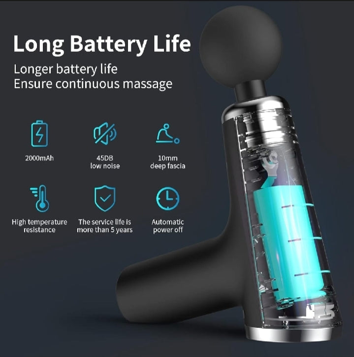 Electric Massager Mini Fascial Gun Body Muscle Massager